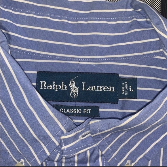 Ralph Lauren Polo shirt casual button down Large. **2 for $35 - Picture 2 of 5